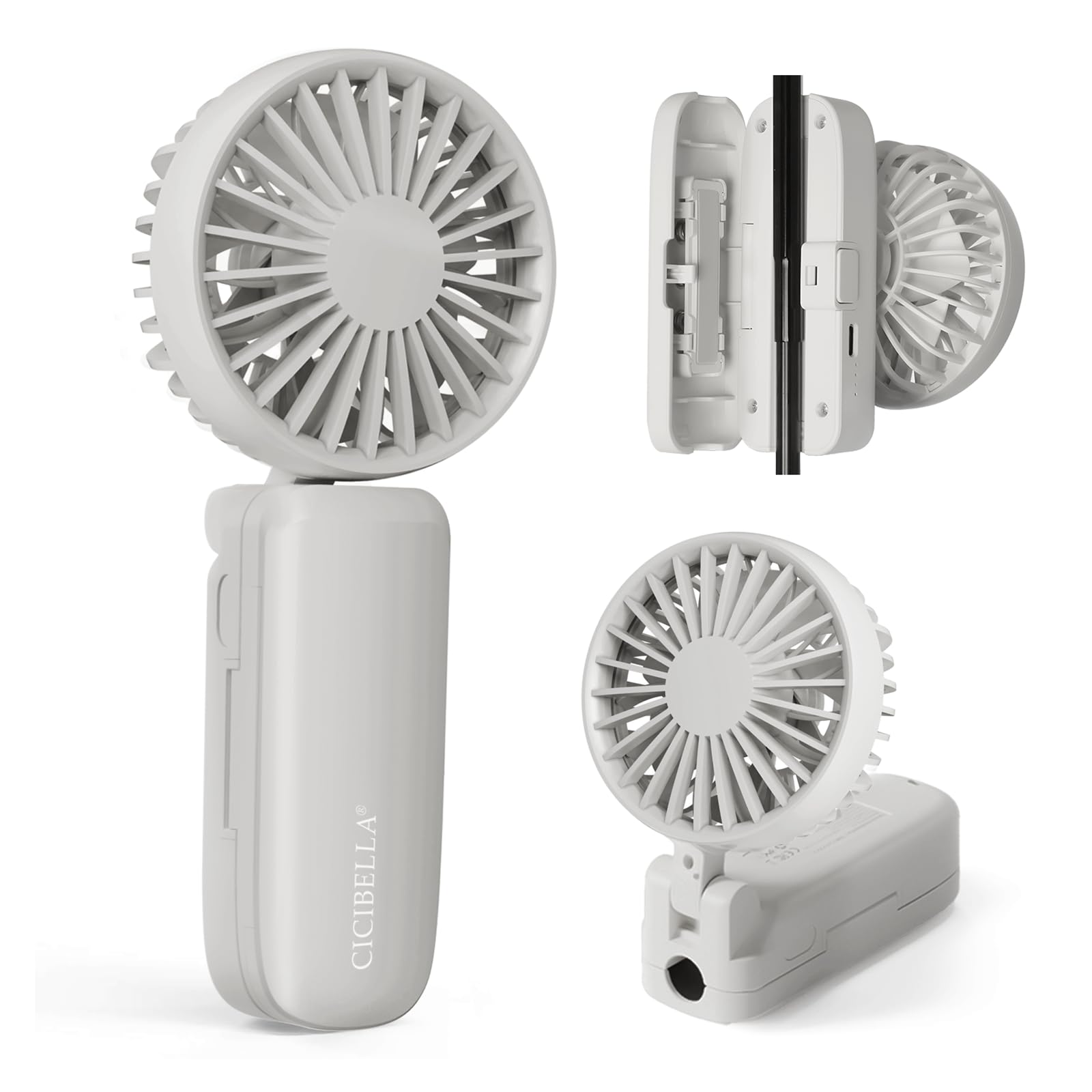 Amazon.co.jp : シシベラ(CICIBELLA) ハンディファン 小型 携帯